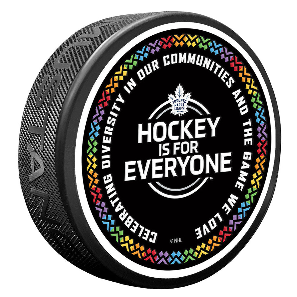 Toronto Maple Leafs Puck - Hockey is for Everyone