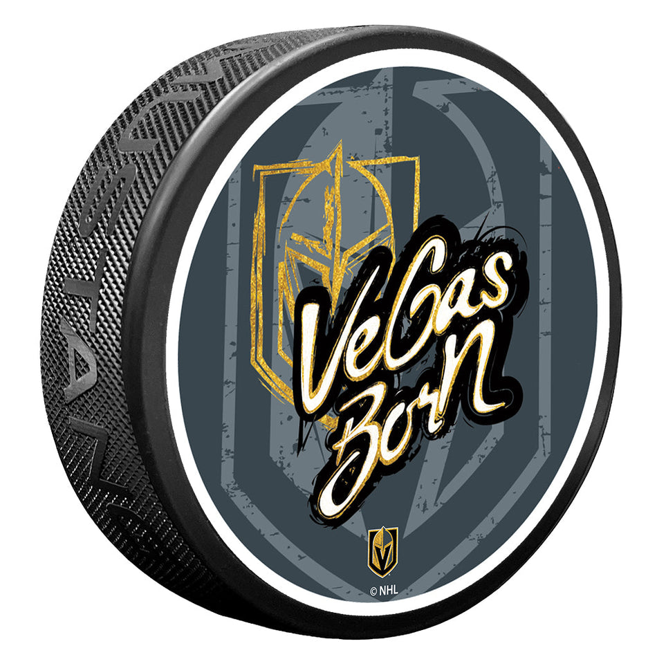 Vegas Golden Knights Vegas Born Puck