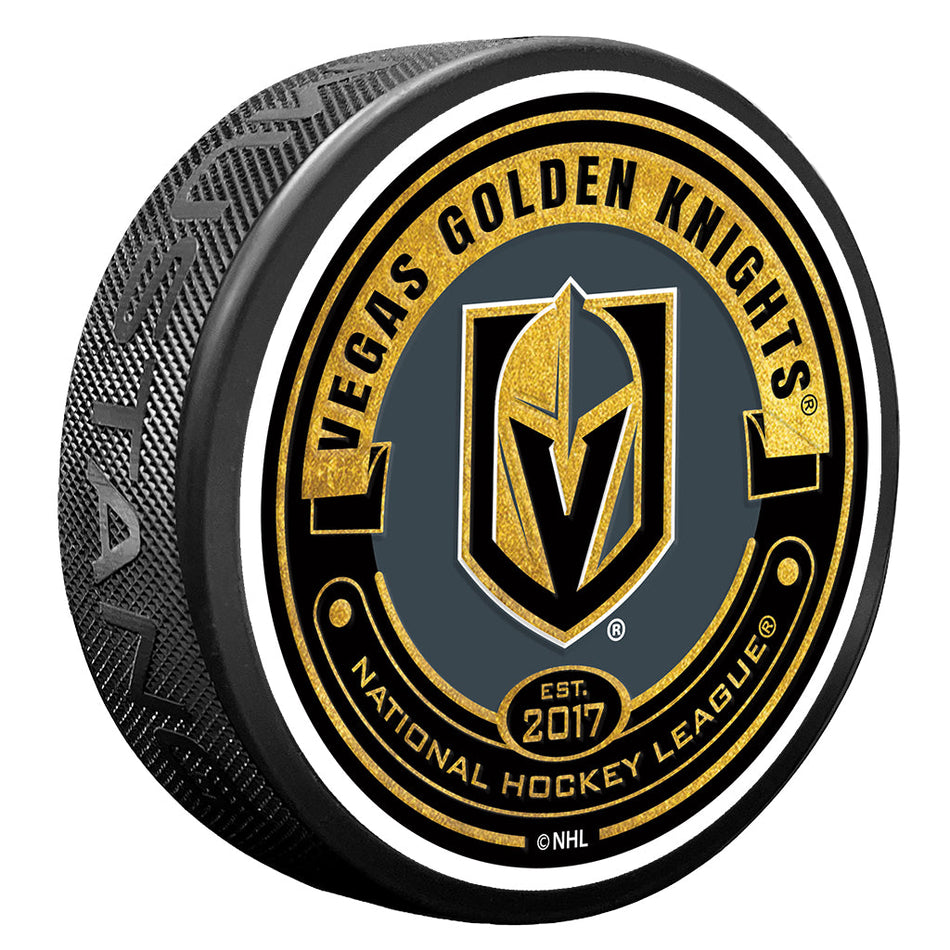 Vegas Golden Knights Puck - Rinkside