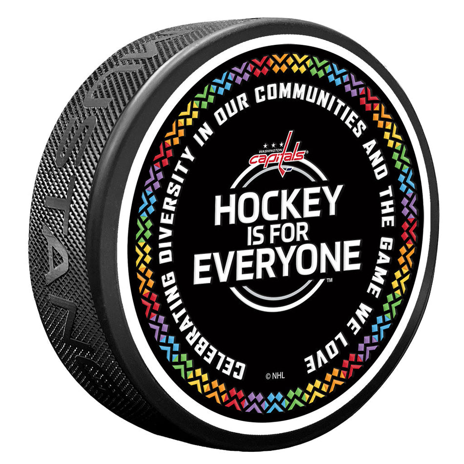 Washington Capitals Puck - Hockey is for Everyone