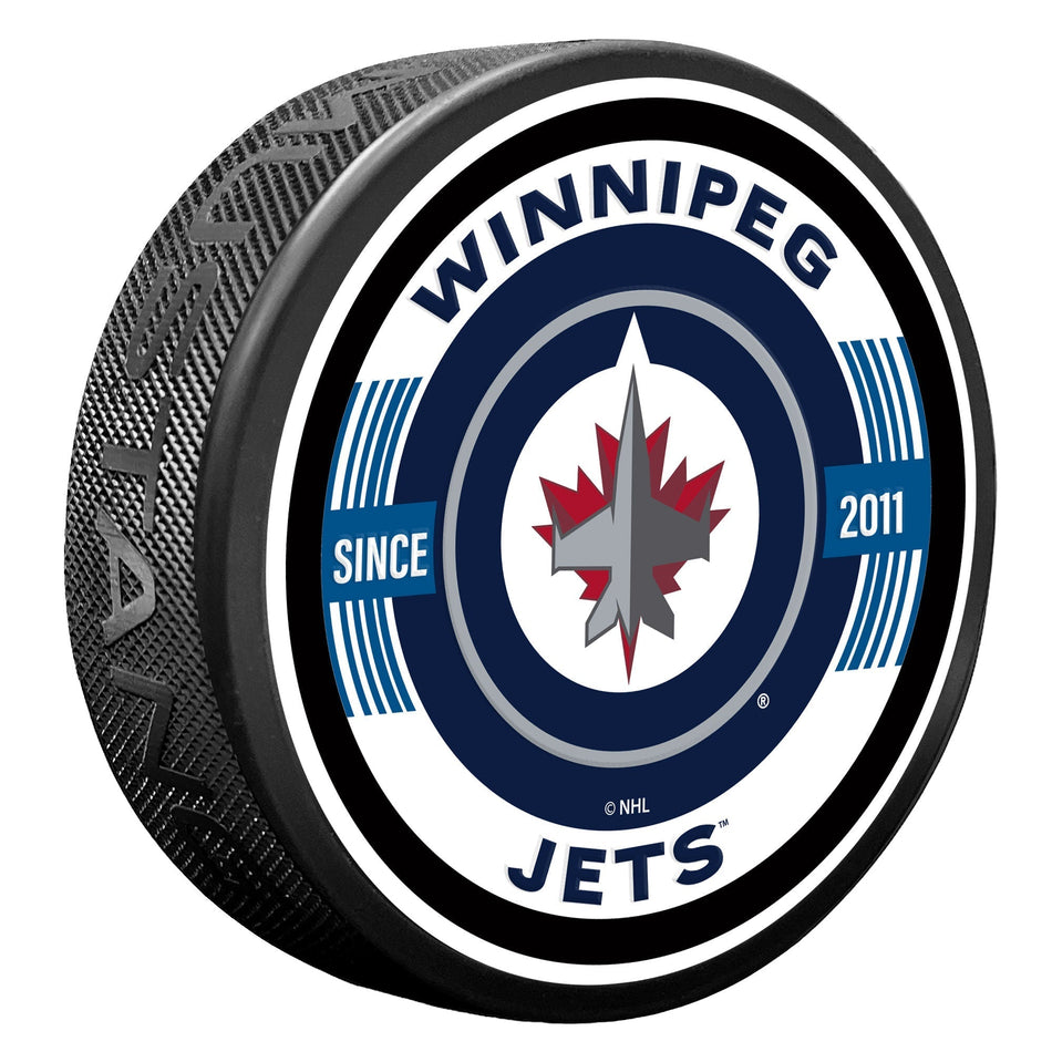 Winnipeg Jets Puck - Soundwave