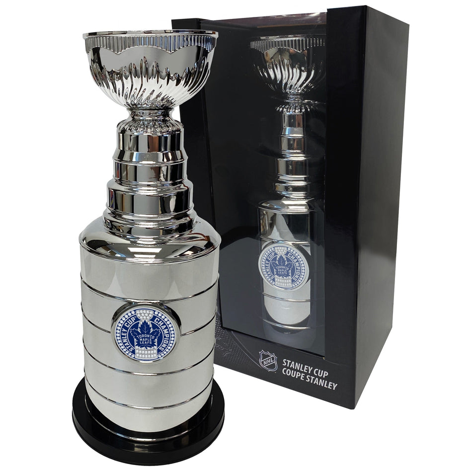 Toronto Maple Leafs Stanley Cup Coin Bank with Trimflexx