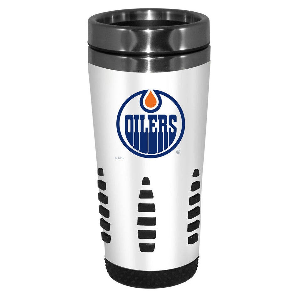 Edmonton Oilers Travel Mug - 16oz White Huntsville