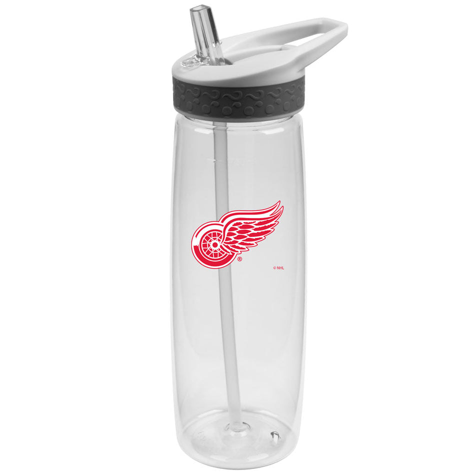 Detroit Red Wings Clear Wave Water Bottle